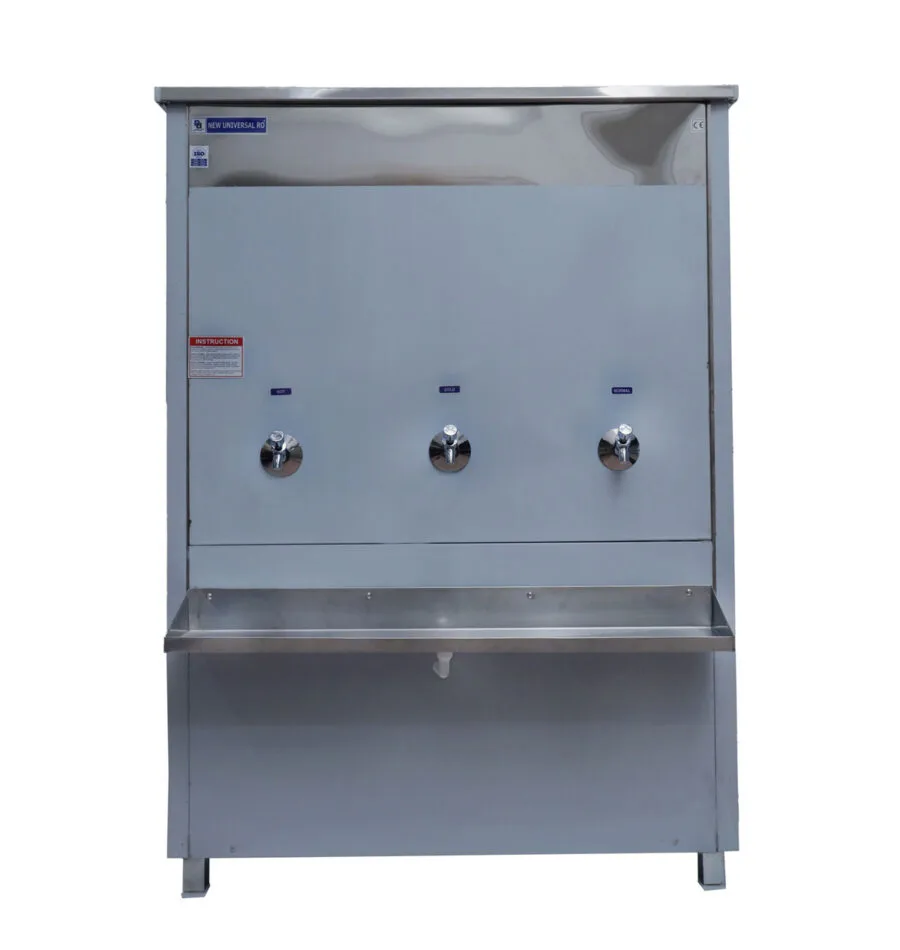 150 Litre Stainless Steel Water Cooler – High-Capacity Cooling with Triple Taps
